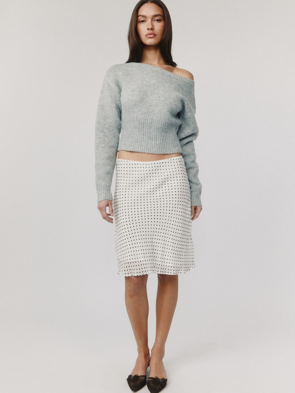 With Jean PIERRE SWEATER | GREY